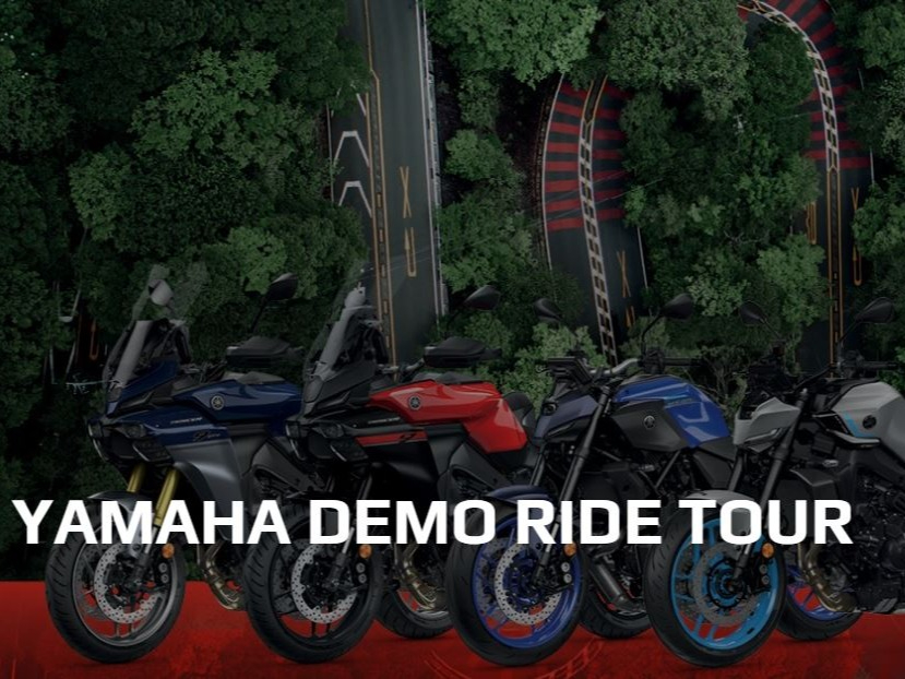 Yamaha demo ride tour bij Gebben motoren