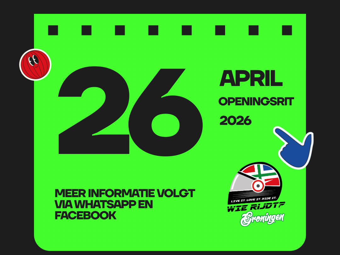 Openingsrit Wie Rijdt? Groningen
